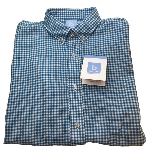 NWT Bella Bliss Hydrangea Button Down size 12 - Picture 1 of 8